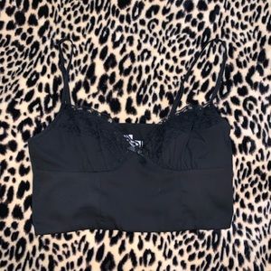 Princess Polly Lace Cropped Tank